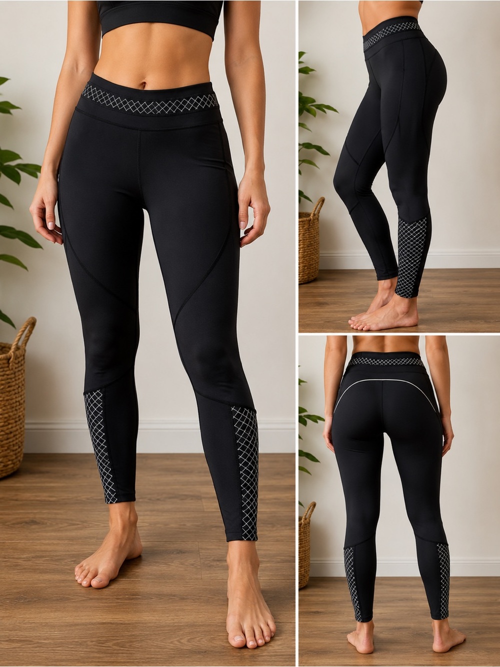 ATHLETA MILES
COMPRESSION TIGHT
BLACK CAPRI LEGGINGS